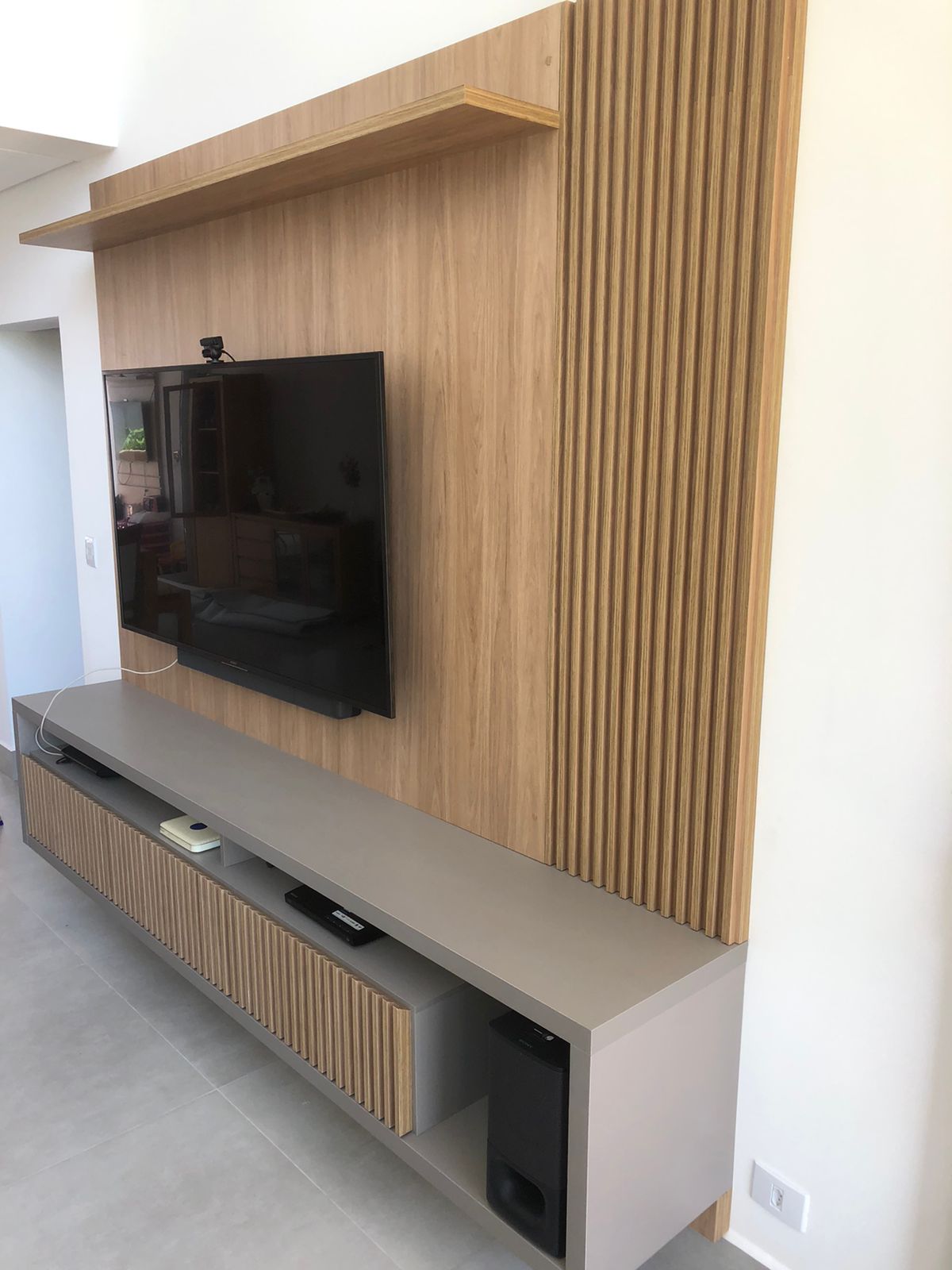 Sala de Estar planejado em Piracicaba — projeto 20